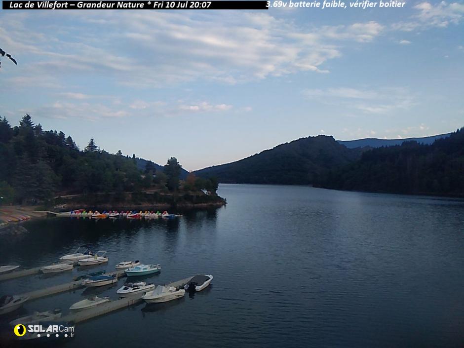 Webcam Lac de Villefort – Grandeur Nature fr - solarcam.fr