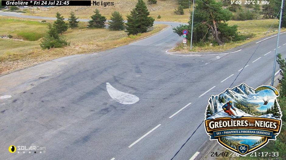 Webcam Gréolière fr - solarcam.fr