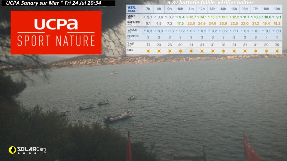 Webcam UCPA Sanary sur Mer fr - solarcam.fr