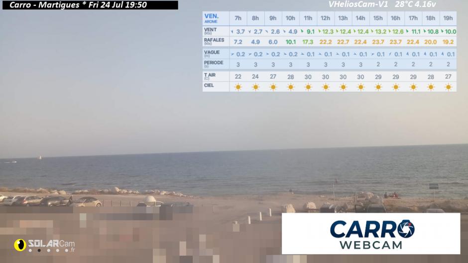 Webcam Carro - Martigues fr - solarcam.fr