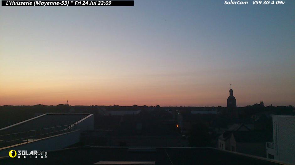 Webcam L'Huisserie (Mayenne-53) fr - solarcam.fr