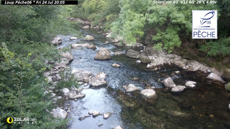 Webcam Loup Pêche06 fr - solarcam.fr
