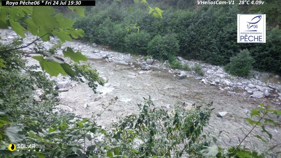  Webcam Roya Pêche06 fr - solarcam.fr