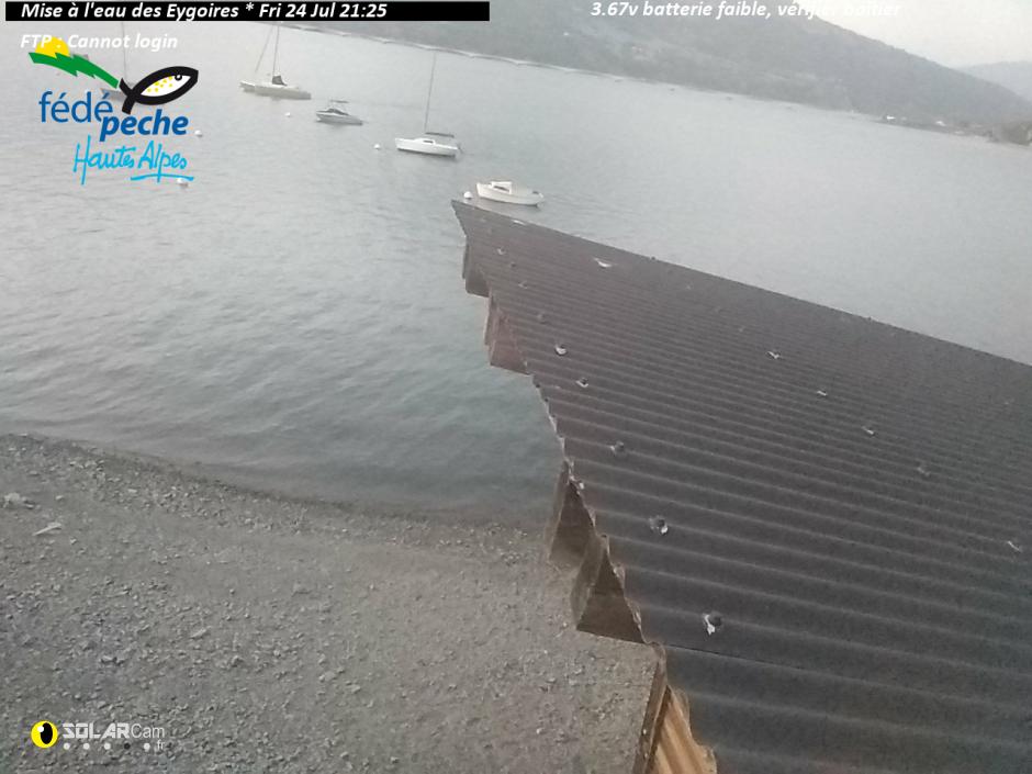 Webcam Mise à l'eau des Eygoires fr - solarcam.fr