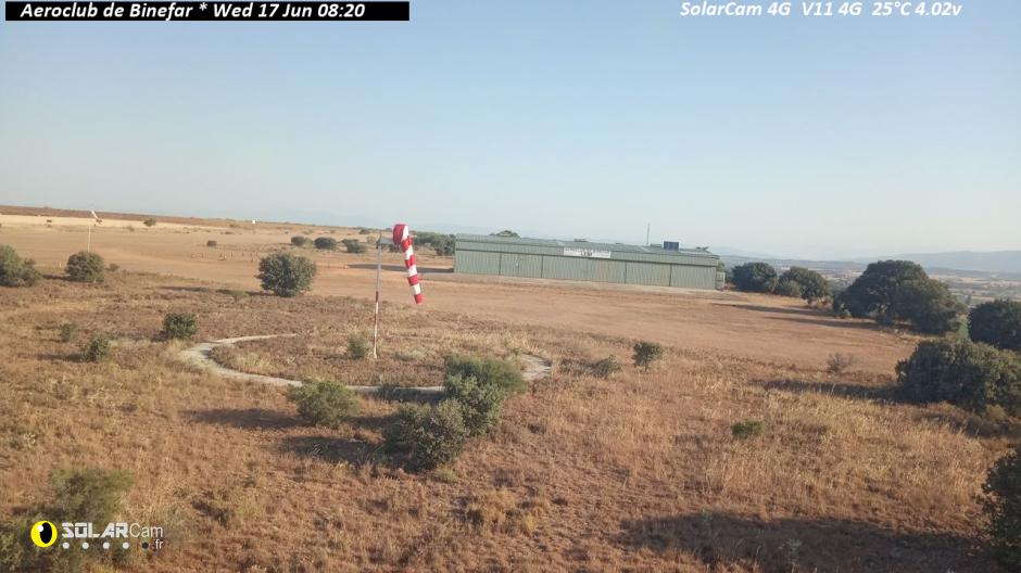 Webcam Aeroclub de Binefar es - solarcam.fr