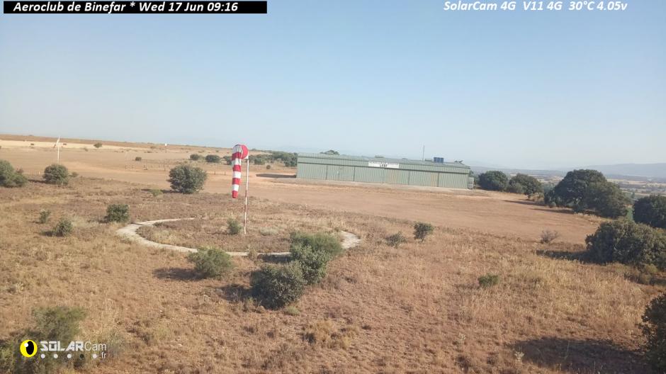 Webcam Aeroclub de Binefar es - solarcam.fr