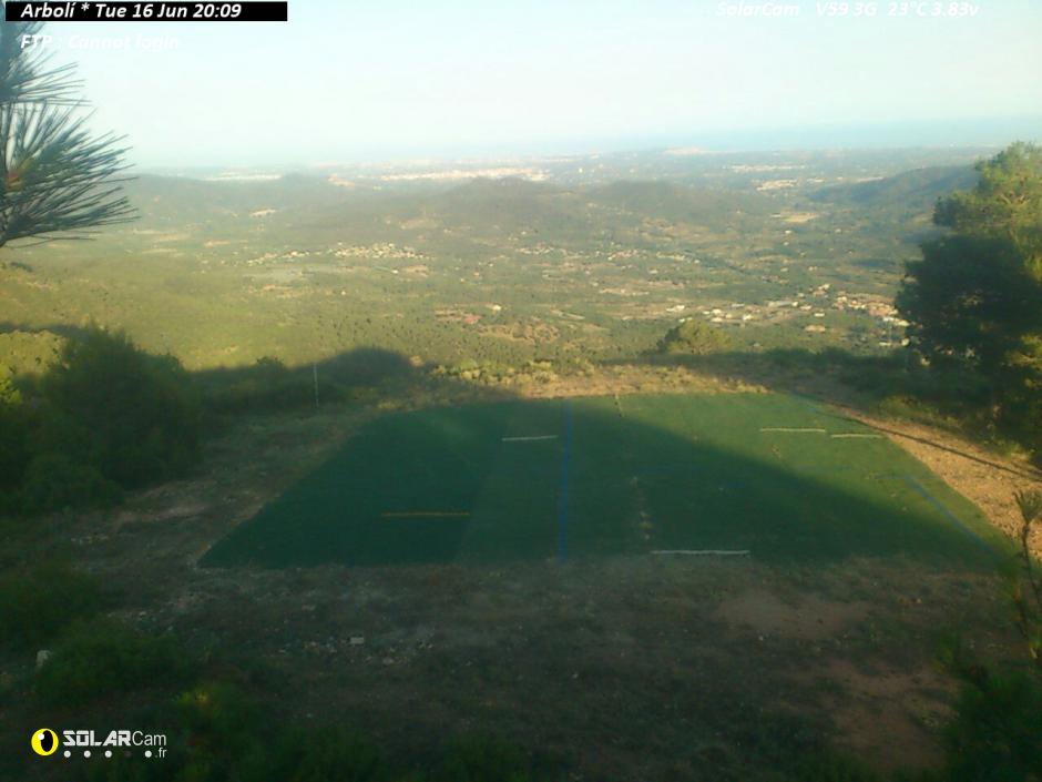 Webcam Arbolí ct - solarcam.fr