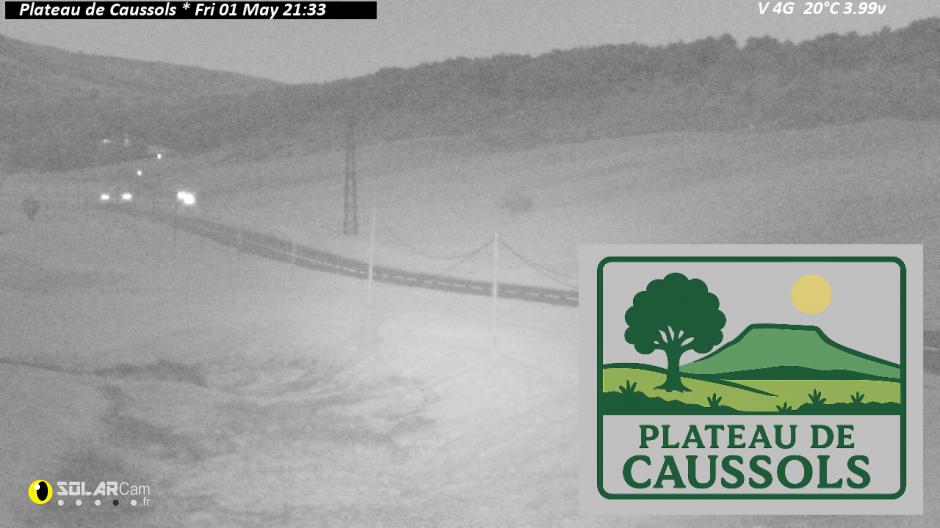 Webcam Plateau de Caussols fr - solarcam.fr