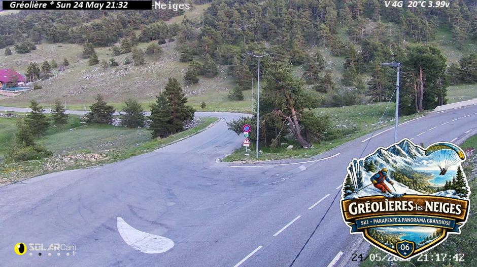 Webcam Gréolière fr - solarcam.fr