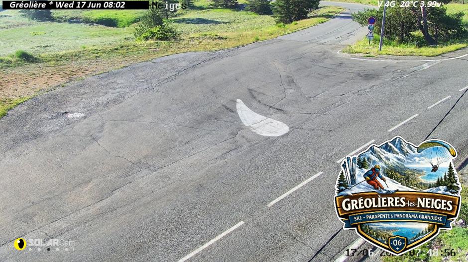 Webcam Gréolière fr - solarcam.fr