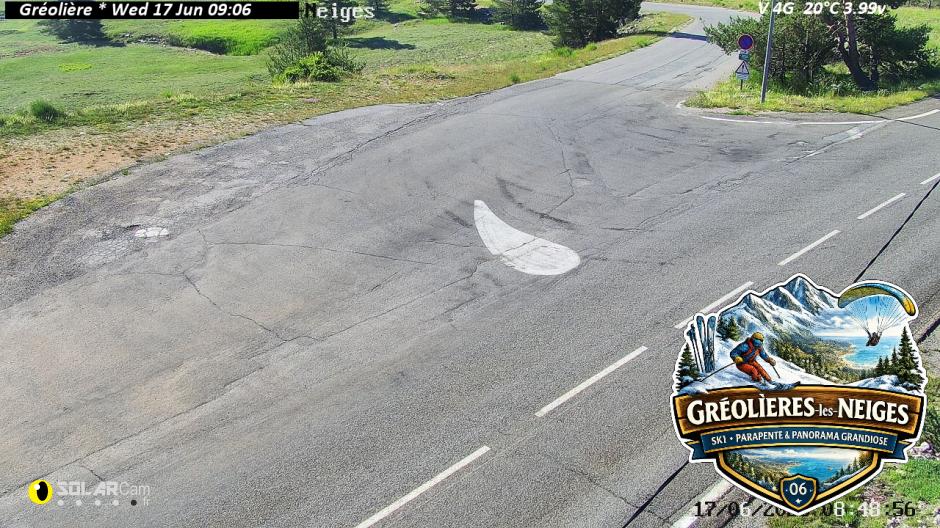 Webcam Gréolière fr - solarcam.fr