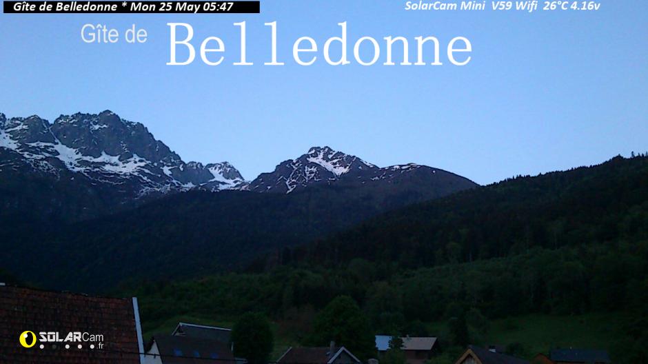 Webcam Gîte de Belledonne fr - solarcam.fr