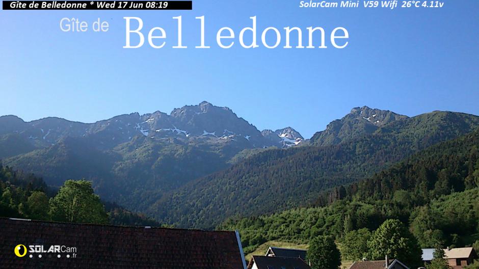 Webcam Gîte de Belledonne fr - solarcam.fr