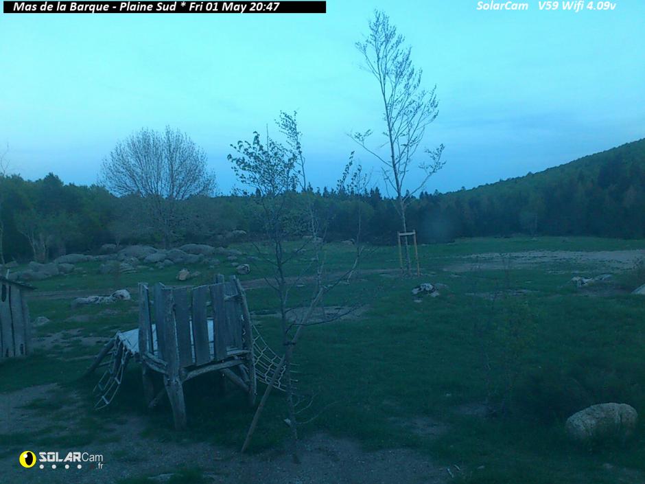 Webcam Mas de la Barque - Plaine Sud fr - solarcam.fr