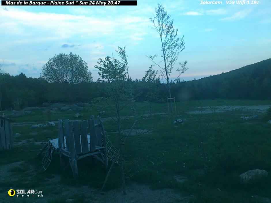 Webcam Mas de la Barque - Plaine Sud fr - solarcam.fr