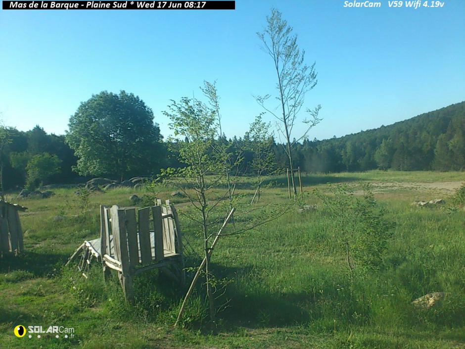 Webcam Mas de la Barque - Plaine Sud fr - solarcam.fr