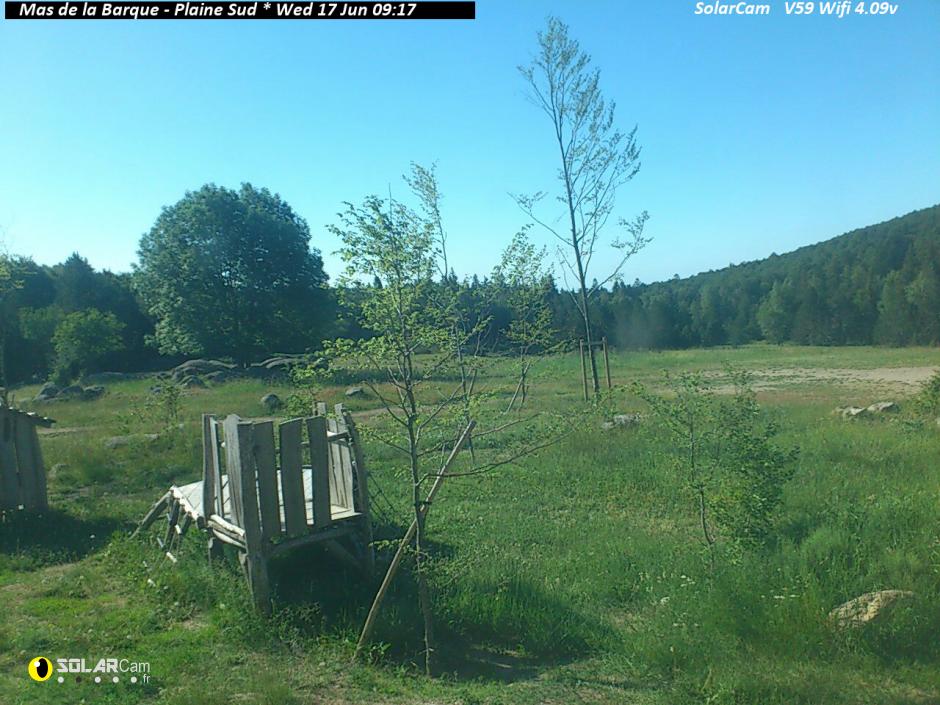Webcam Mas de la Barque - Plaine Sud fr - solarcam.fr