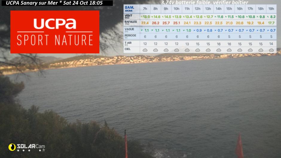 Webcam UCPA Sanary sur Mer fr - solarcam.fr