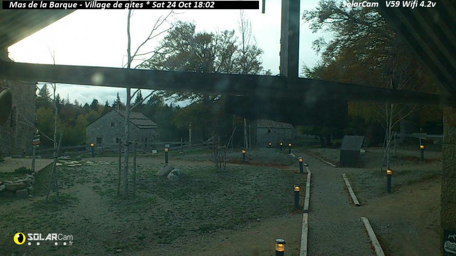 Webcam Mas de la Barque - Village de gites fr - solarcam.fr