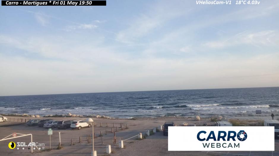 Webcam Carro - Martigues fr - solarcam.fr