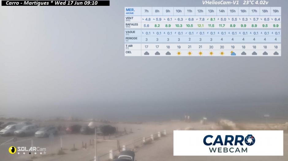 Webcam Carro - Martigues fr - solarcam.fr