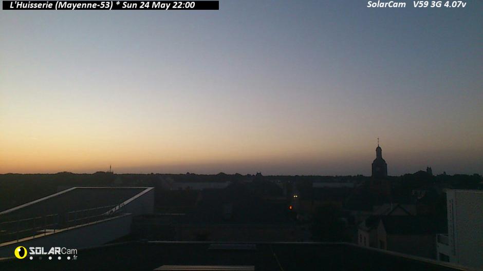 Webcam L'Huisserie (Mayenne-53) fr - solarcam.fr