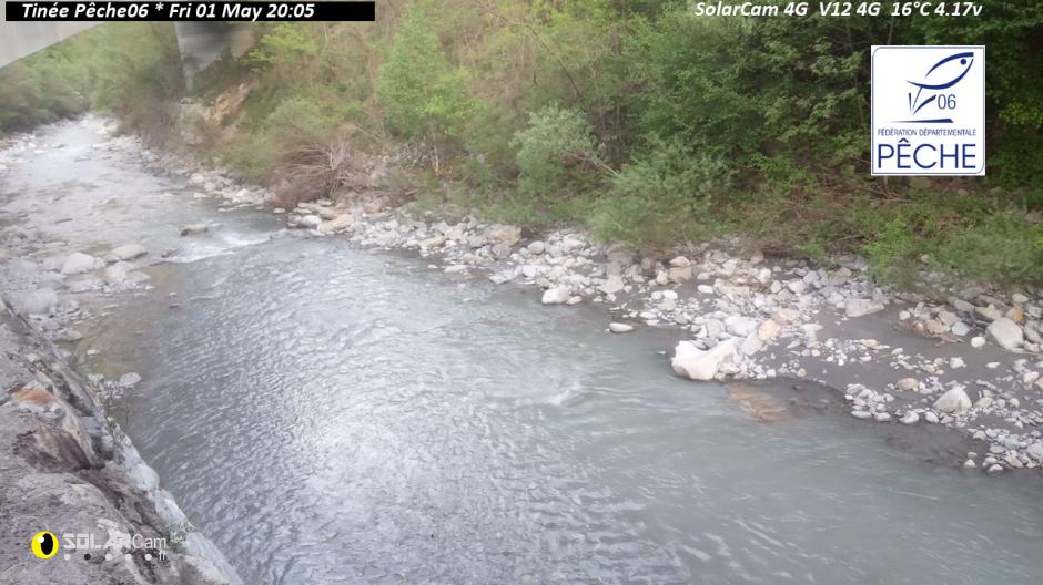 Webcam Tinée Pêche06 fr - solarcam.fr