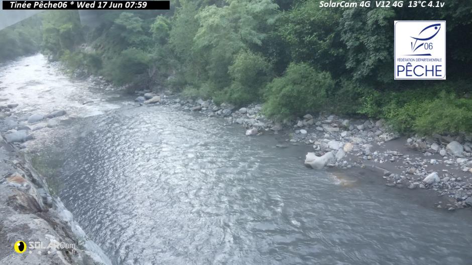 Webcam Tinée Pêche06 fr - solarcam.fr