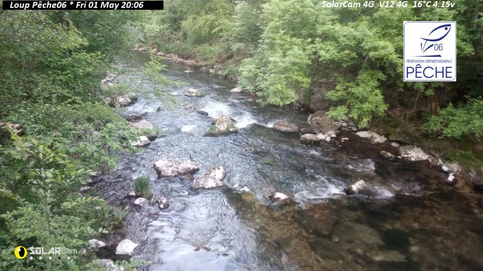 Webcam Loup Pêche06 fr - solarcam.fr