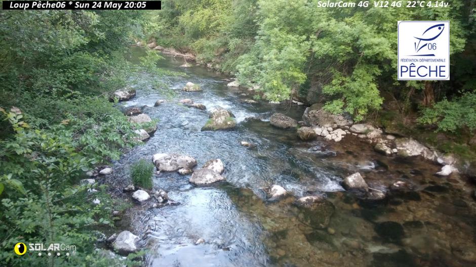Webcam Loup Pêche06 fr - solarcam.fr