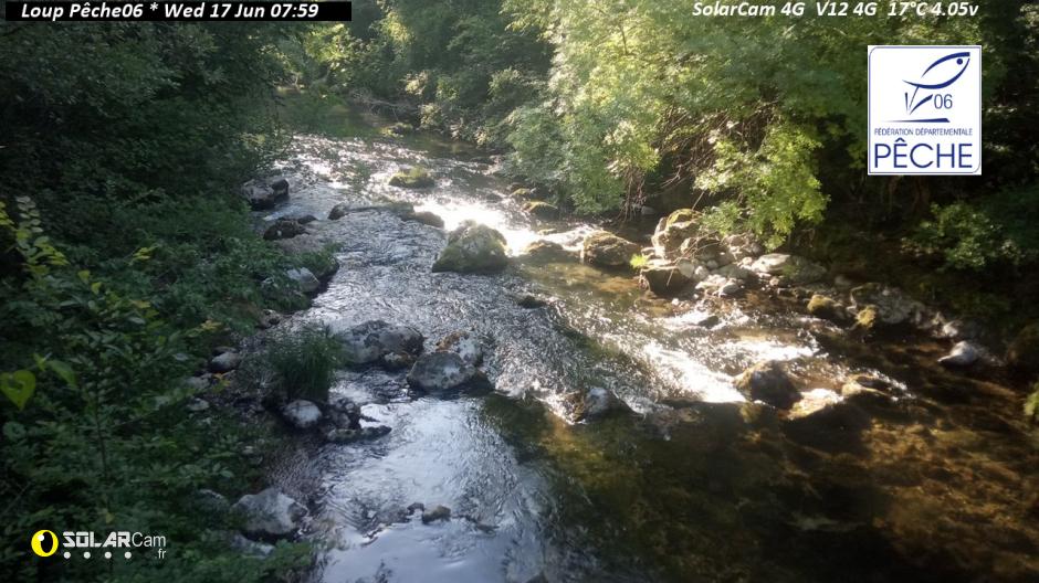 Webcam Loup Pêche06 fr - solarcam.fr