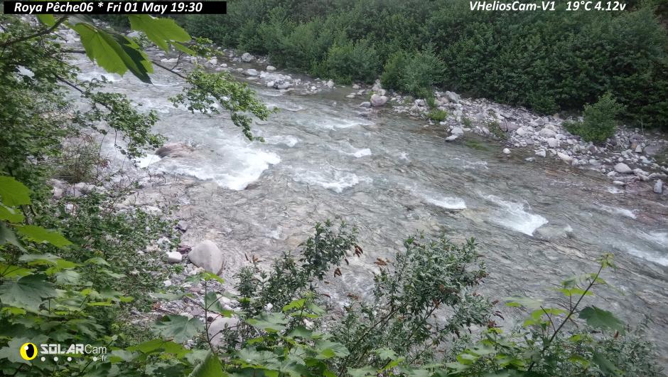  Webcam Roya Pêche06 fr - solarcam.fr