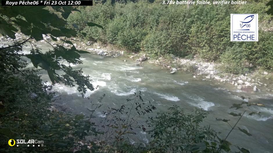Webcam Roya Pêche06 fr - solarcam.fr
