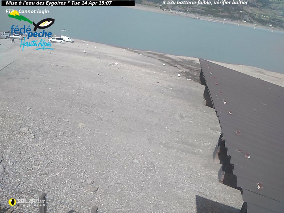 Webcam Mise à l'eau des Eygoires fr - solarcam.fr